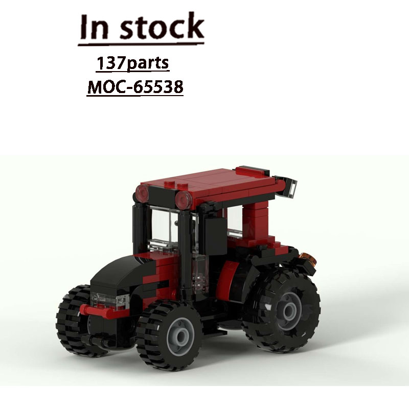 Urban Farming And Urban Agriculture - Конструктор MOC-65538: Модель городского сельскохозяйственного ретро-трактора,