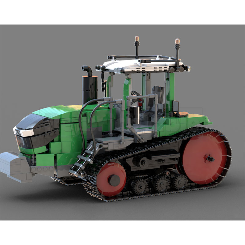 Urban Farming And Urban Agriculture - Конструктор MOC-260781 «Городской сельскохозяйственный трактор», 1308